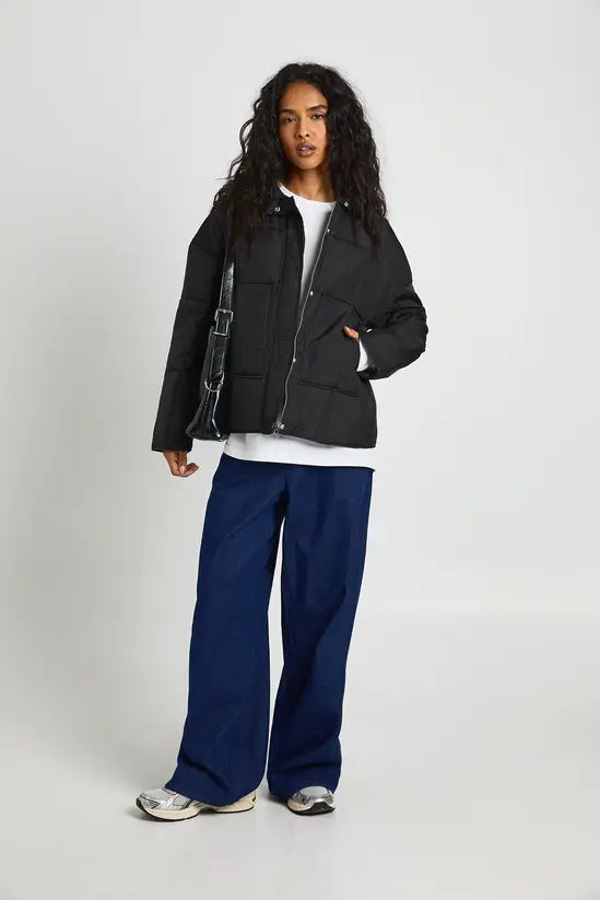 boohoo Square Quilted Puffer Jacket