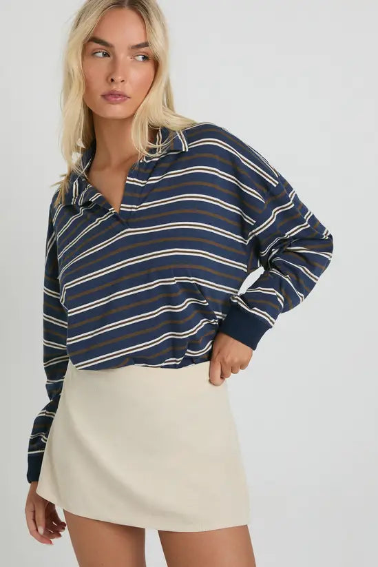 Boohoo Cord Mini A-Line Skirt