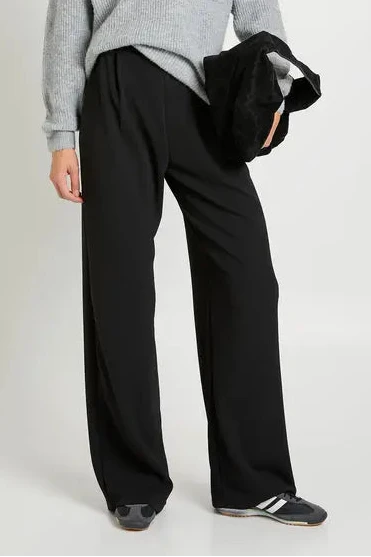 boohoo Tall Basics Wide Leg Trousers