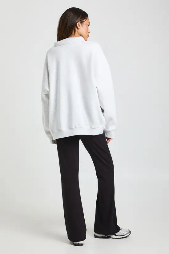 boohoo Maternity Rib Flared Legging