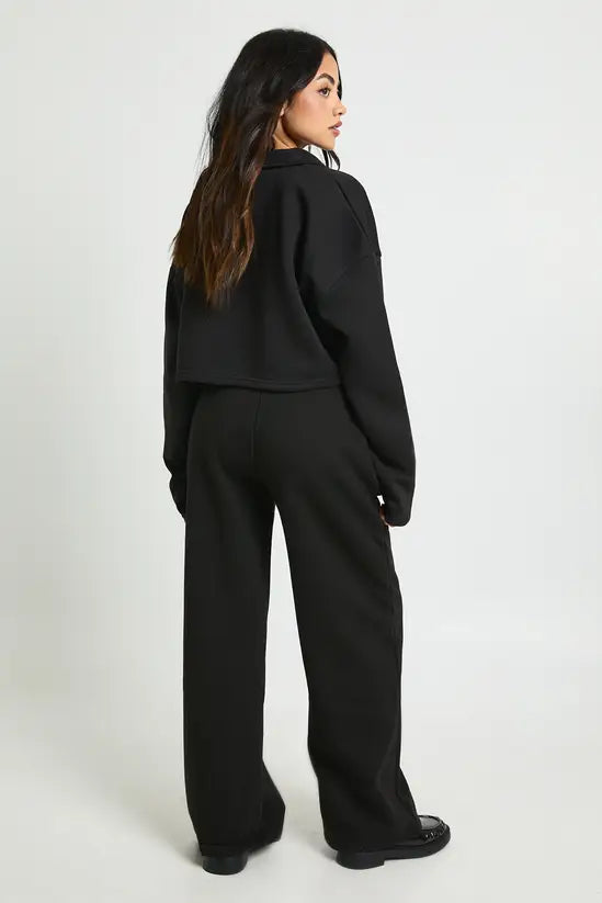 boohoo Cropped Bomber Jacket