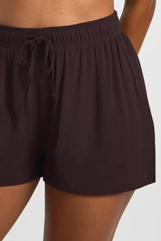 boohoo Essentials Linen Look Shorts