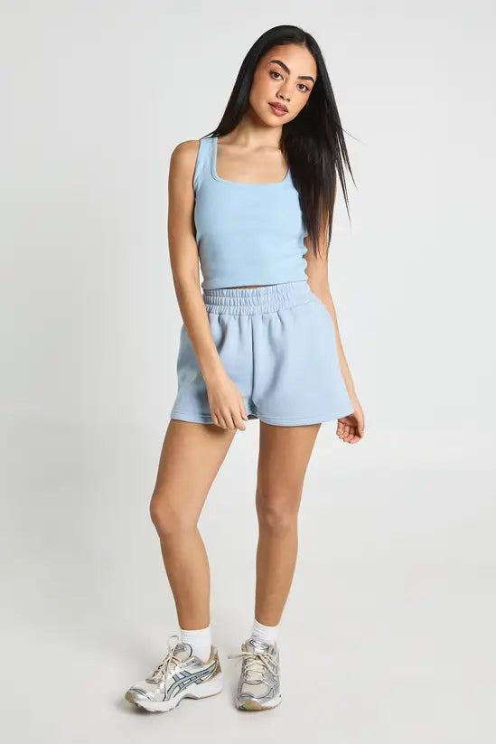 boohoo Basic Rib Tank Vest Top