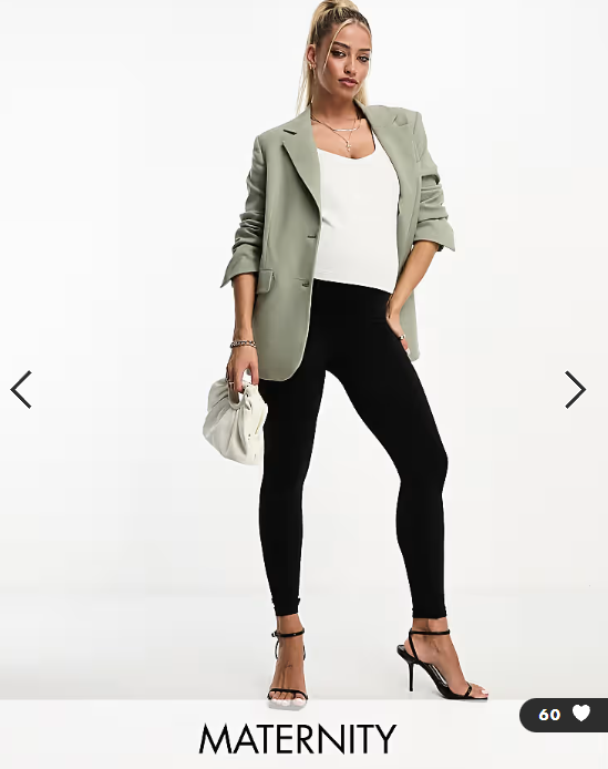 Spanx Mama Maternity leggings in black