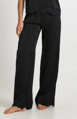 Boohoo Trousers Pyjamas Black