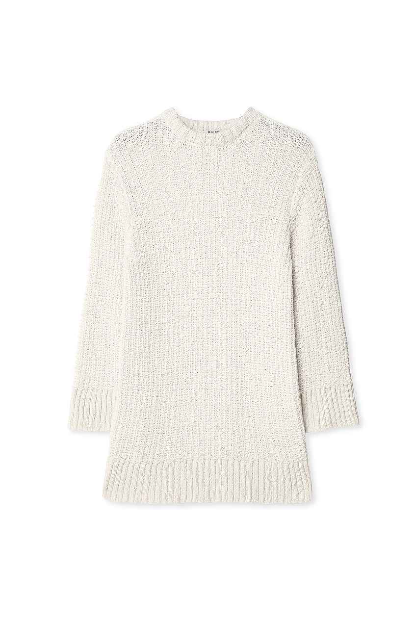 Na-kd - Knitted Long Sleeve Mini Dress