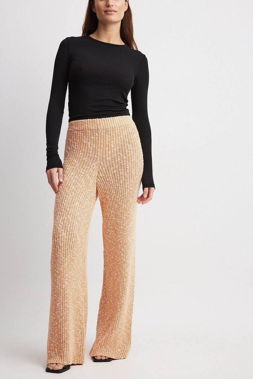 Knitted Loose Pants