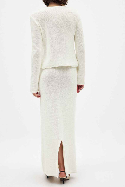 Na-kd Knitted Maxi Skirt