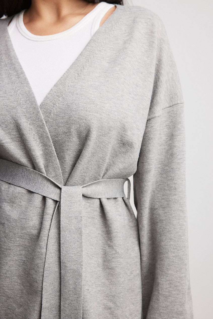 Knitted Wrap Cardigan
