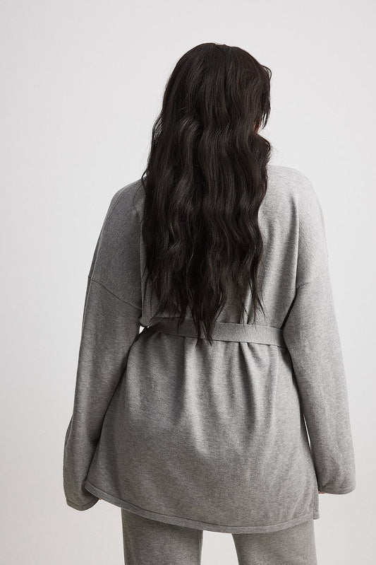 Knitted Wrap Cardigan