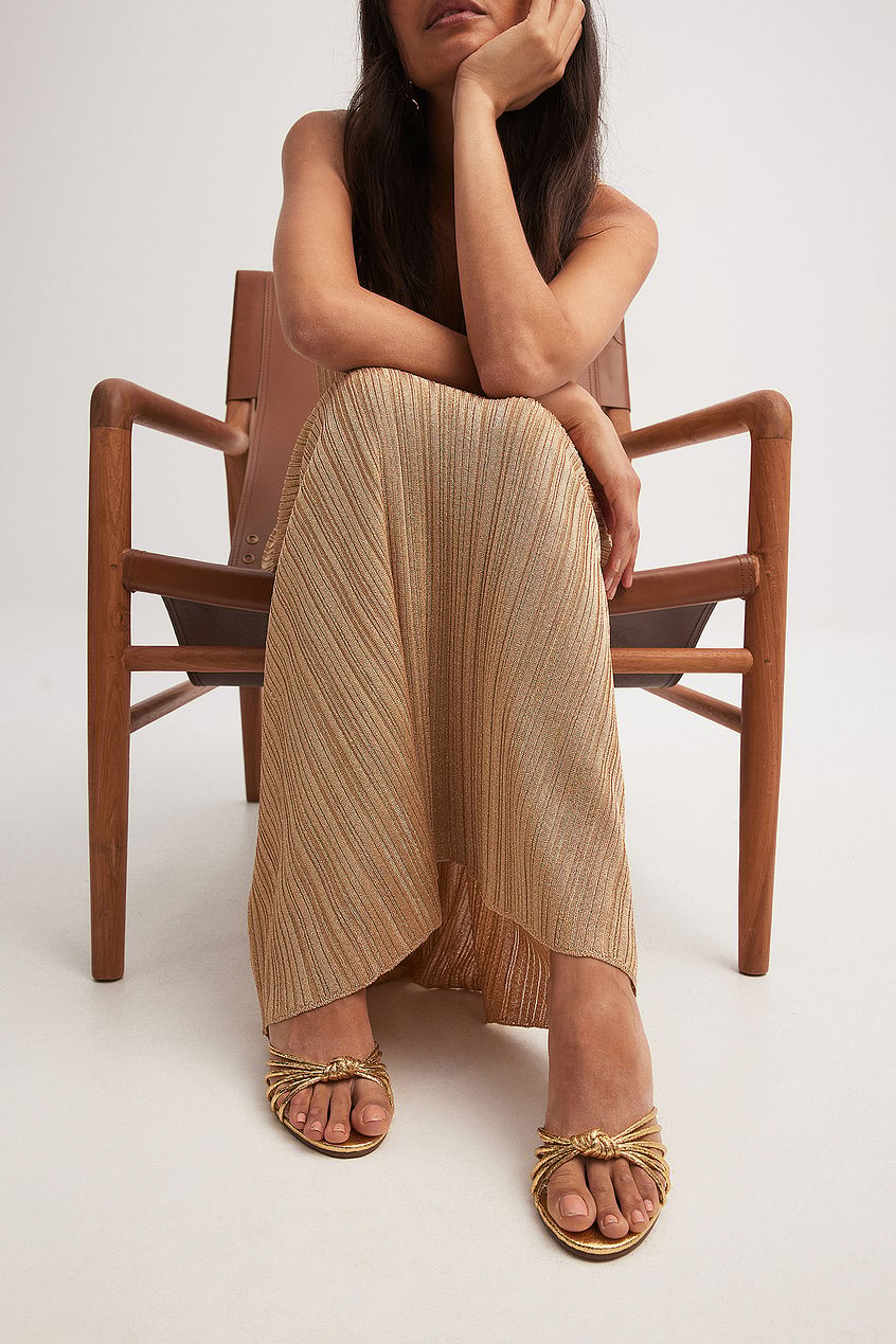 Na-kd Knot Detail Strappy Heels