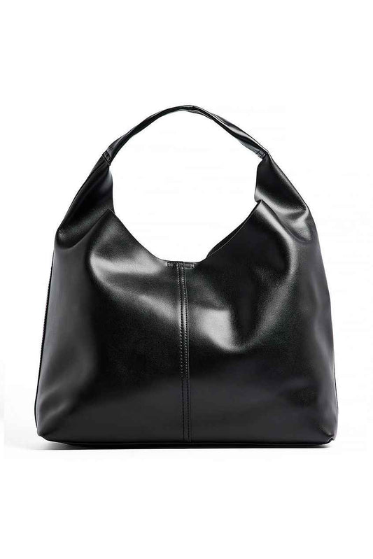 Na-kd Leather Triangular Tote Bag