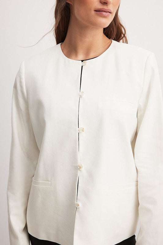 Linen Blend Jacket