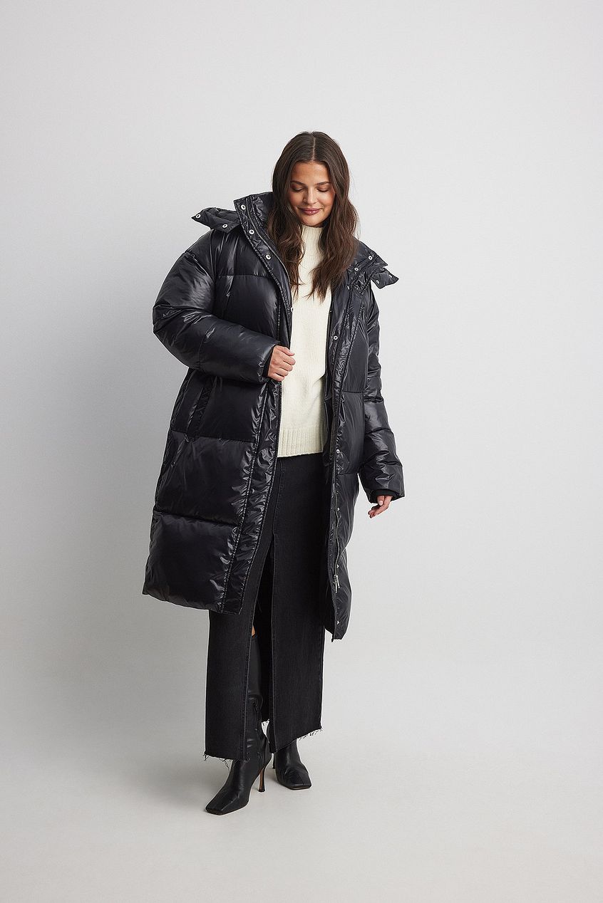 Long Oversized Padded Jacket