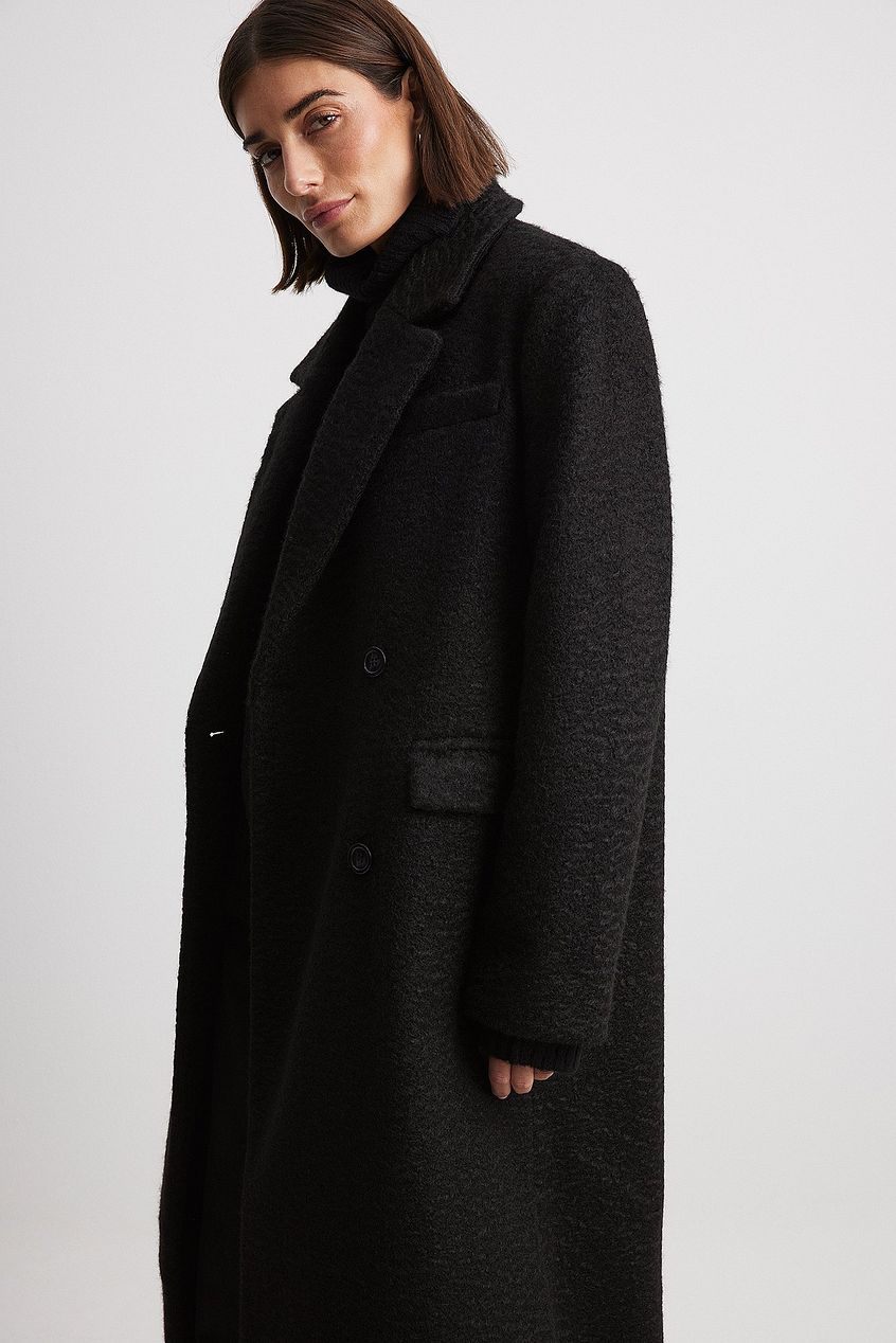 Structured Long Straight Coat