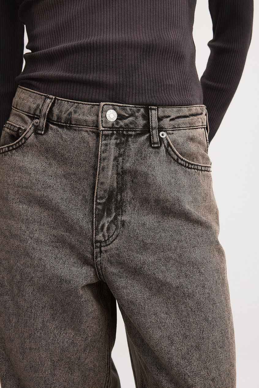 Na-kd - Loose Low Waist Long Jeans