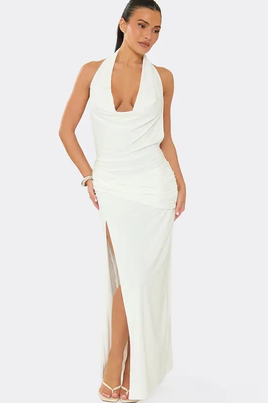 EGO SLEEVELESS OPEN BACK MAXI DRESS