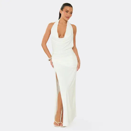 EGO SLEEVELESS OPEN BACK MAXI DRESS