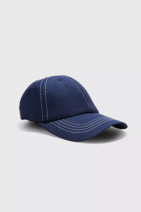 Contrast Stitch Cap