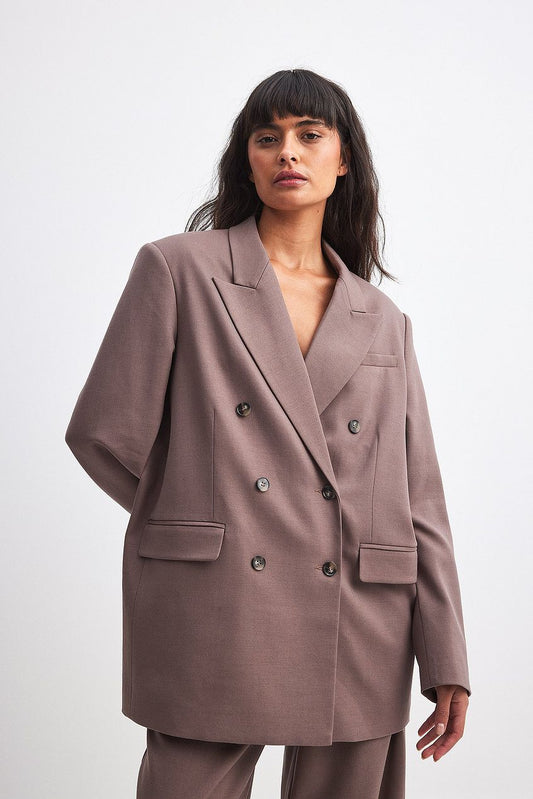 Maxi Oversized Double Breasted Blazer