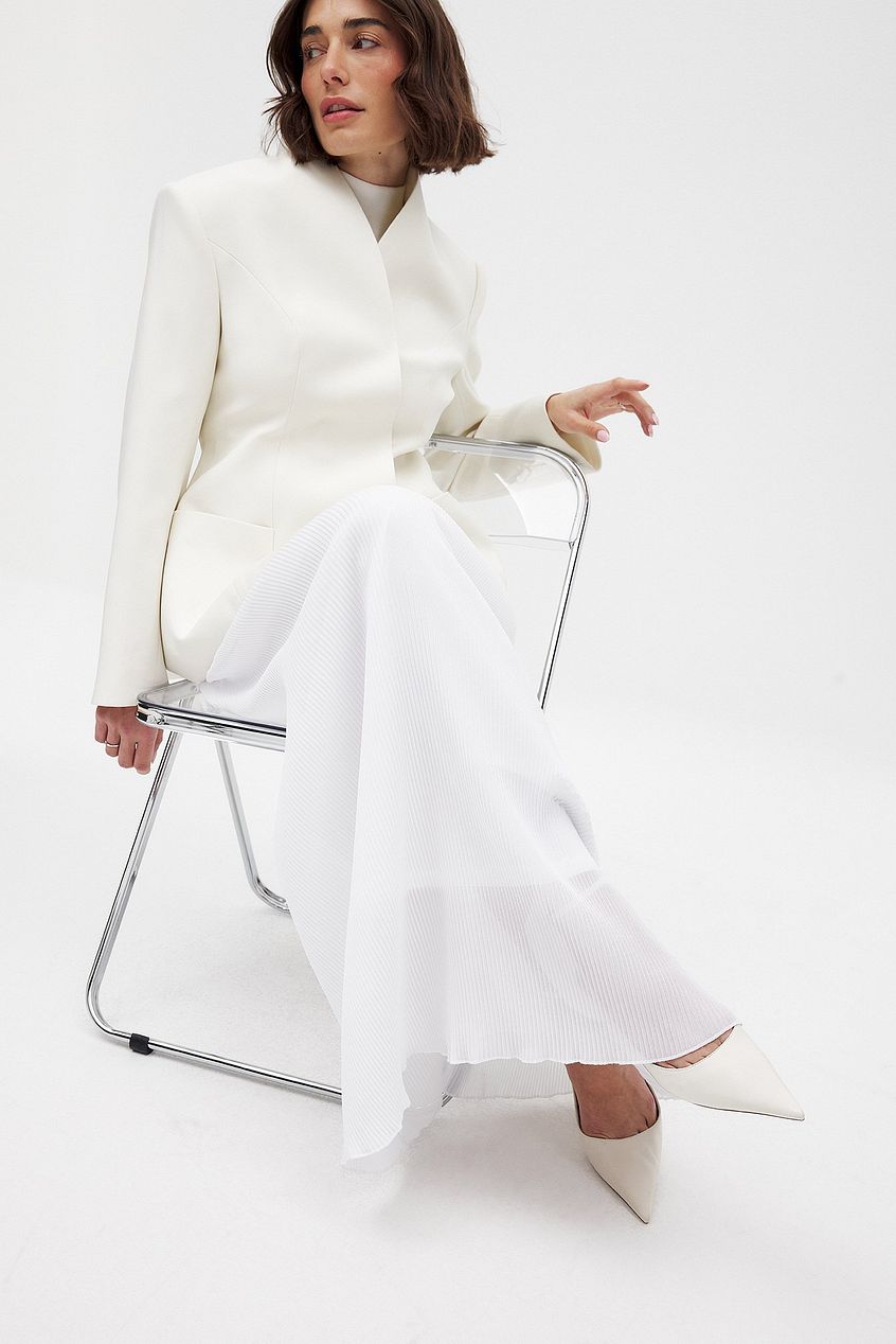 Na-kd Maxi Plissé Skirt