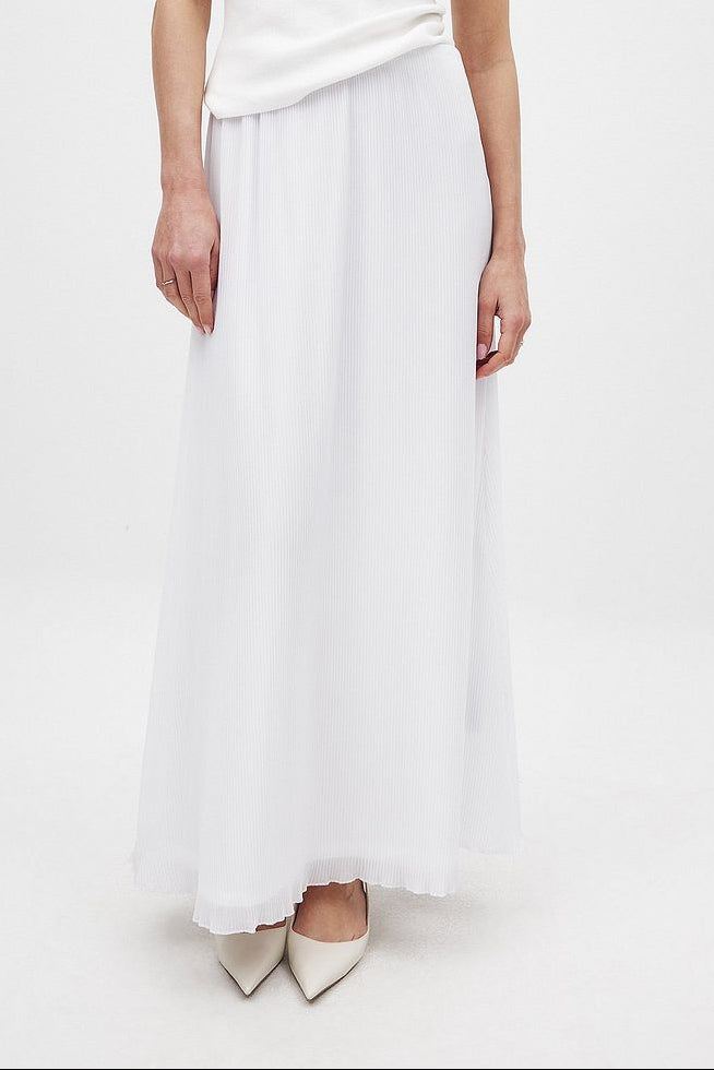 Na-kd Maxi Plissé Skirt