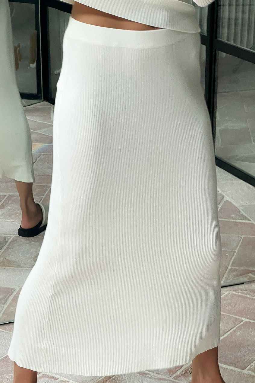 Na-kd Knitted Midi Skirt