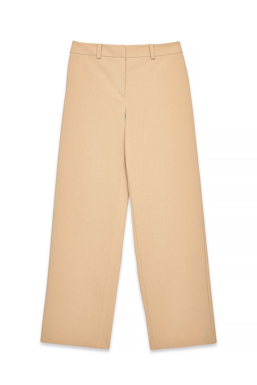 Na-kd Straight Mid Waist Trousers