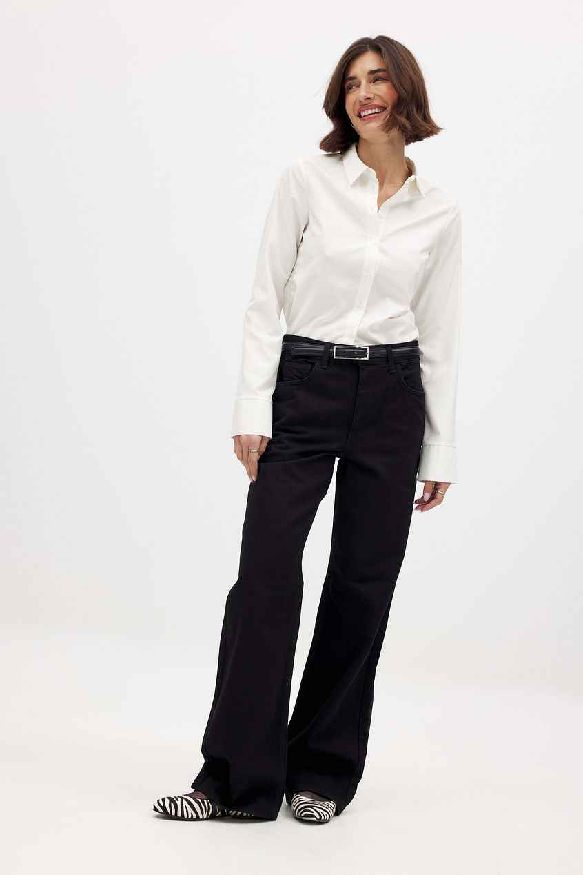 Na-kd - Mid Waist Straight Denim