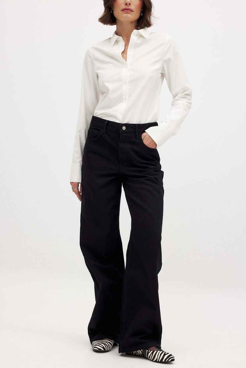 Na-kd - Mid Waist Straight Denim