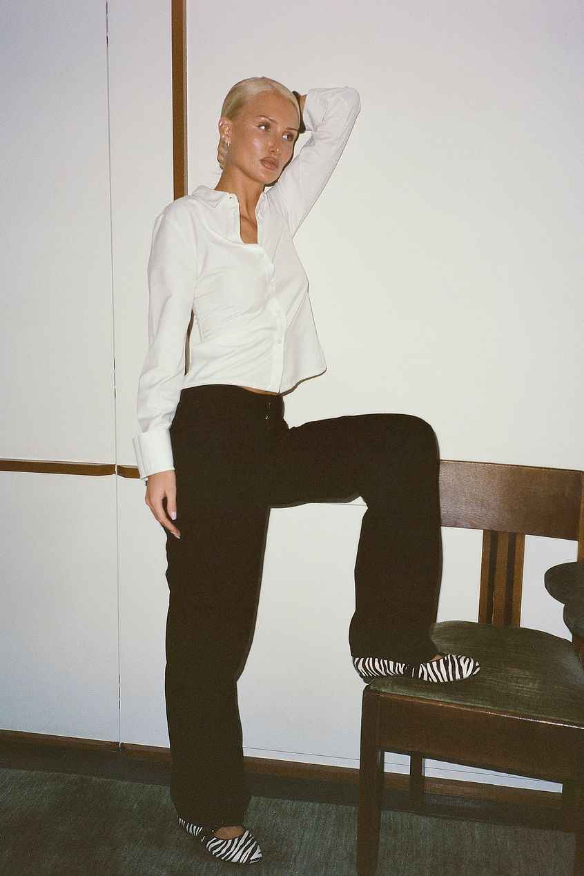 Na-kd - Mid Waist Straight Denim