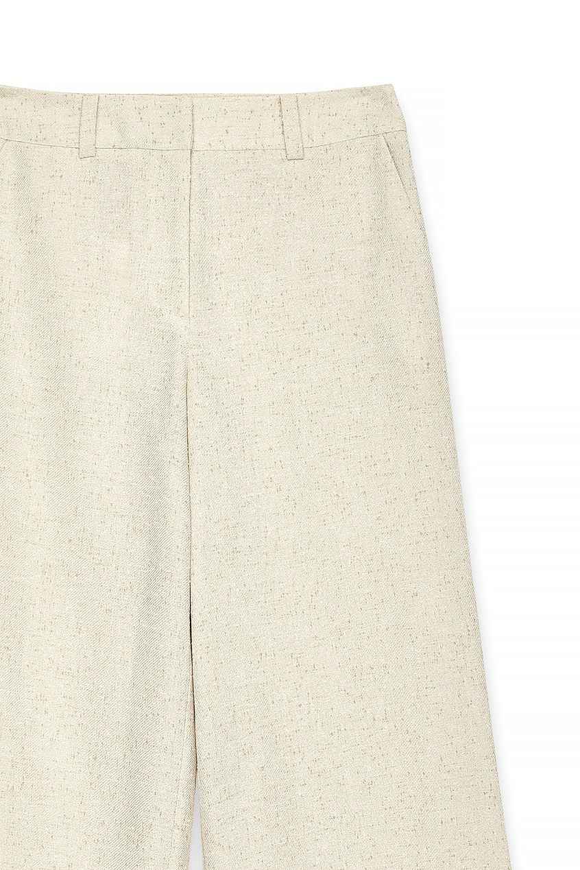 Na-kd Mid Waist Wide Leg Structured Pants