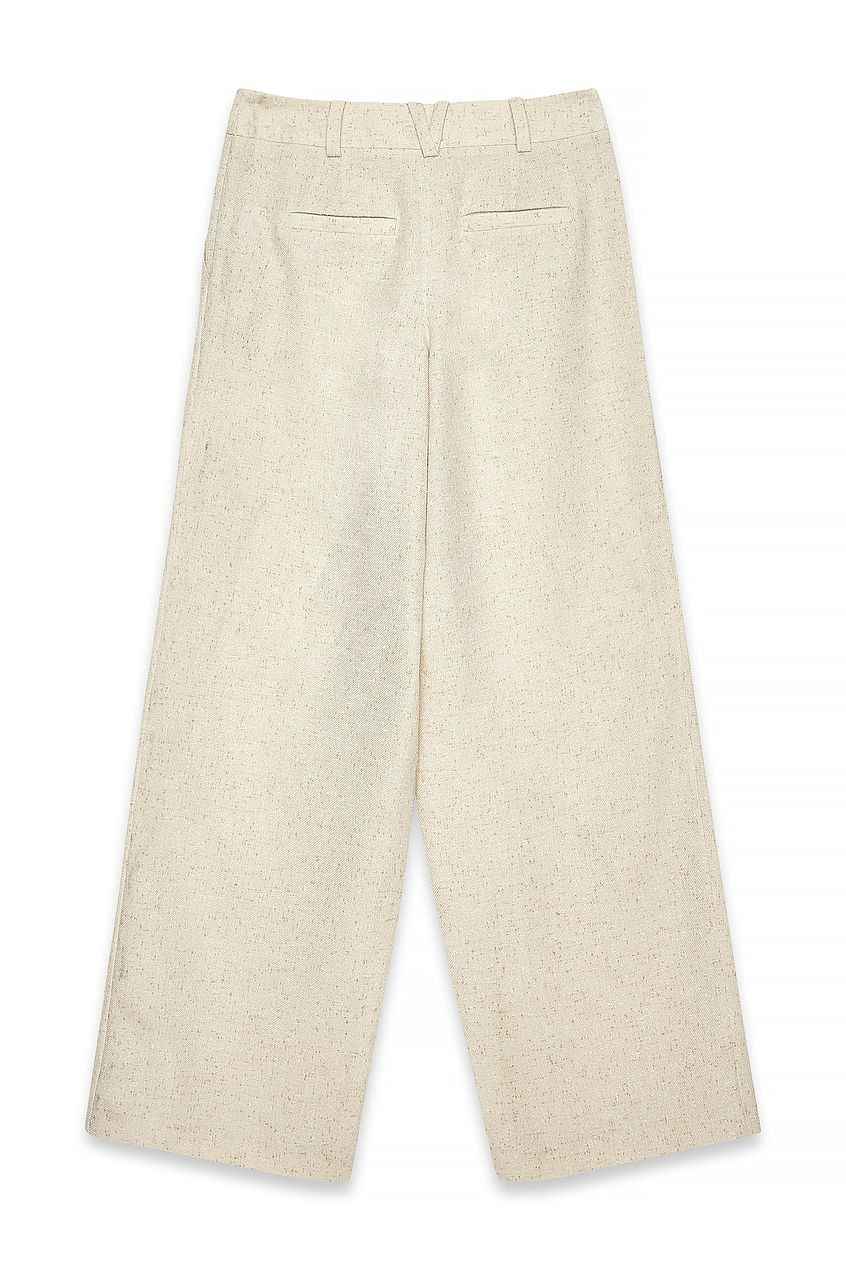 Na-kd Mid Waist Wide Leg Structured Pants