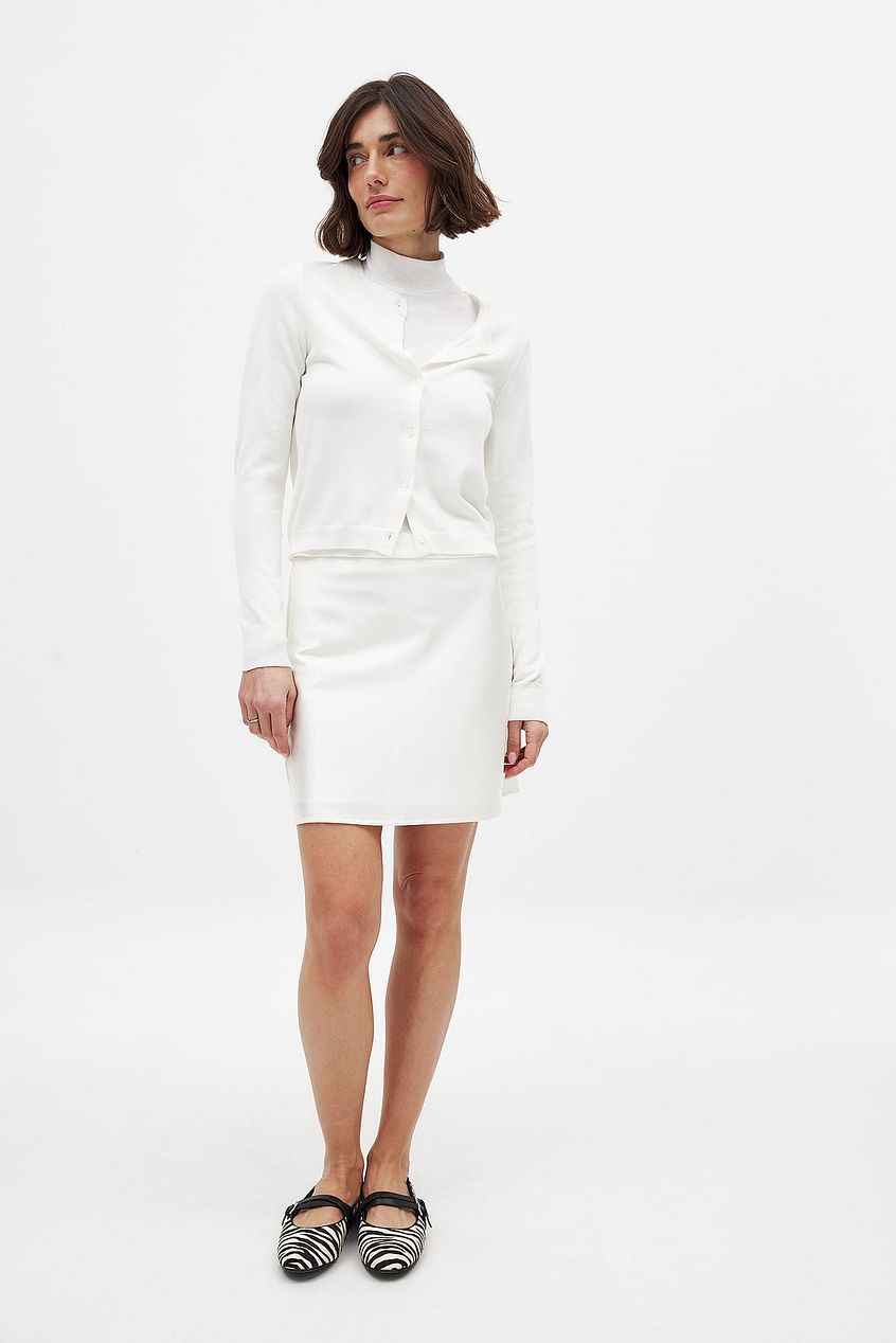Na-kd Mini Satin Skirt