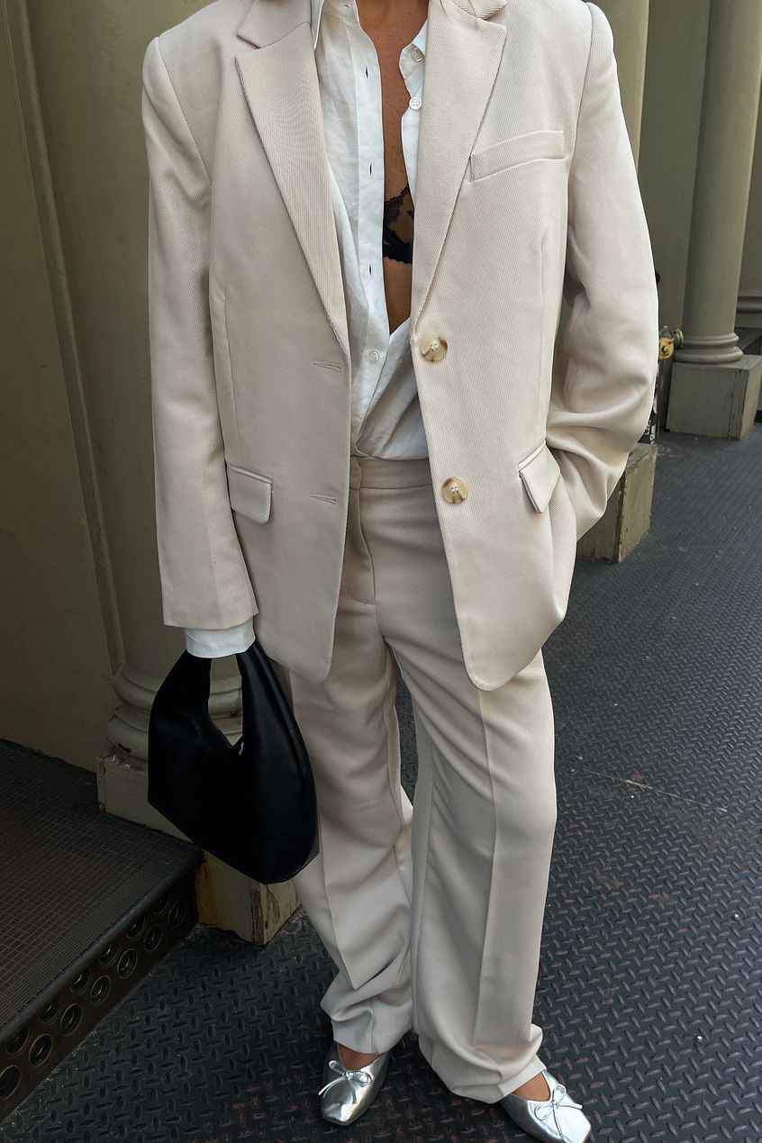 Na-kd Oversized Twill Blazer