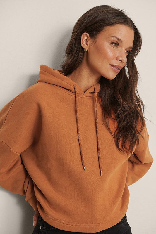 Basic Cropped Hoodie