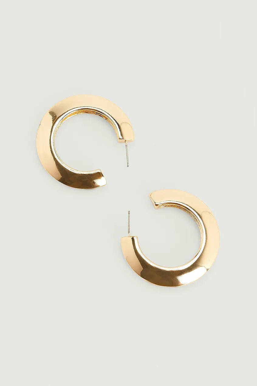 Big Chubby Hoops Gold