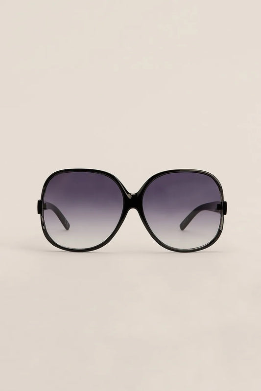 Mega Frame Sunglasses Black