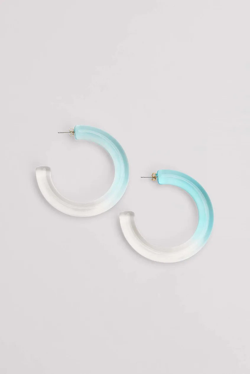 Big Transparent Hoops