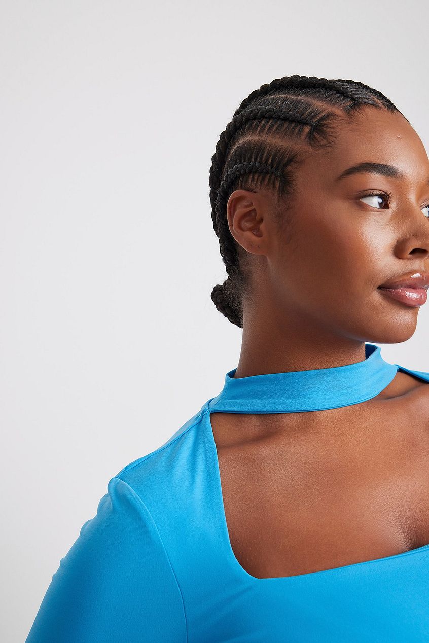 Choker Square Neck Top