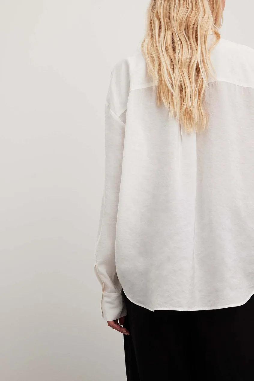 Flowy Long Sleeve Modal Shirt