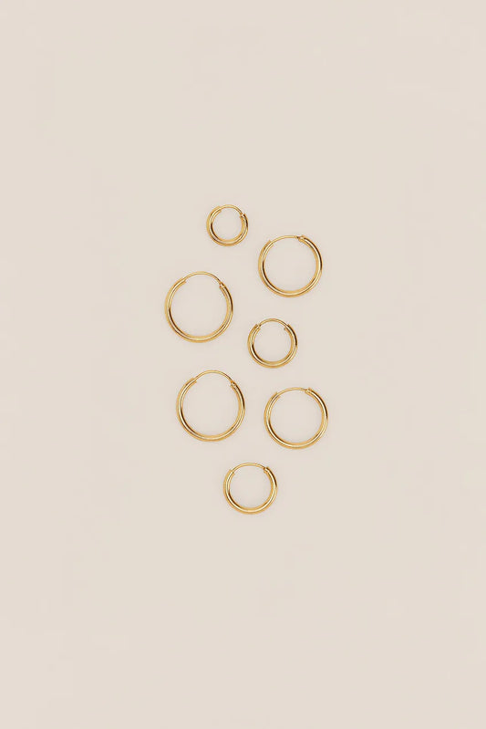 Gold Plated Multipack Hoops