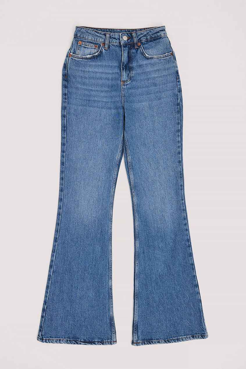Na-kd - Flared High Waist Jeans
