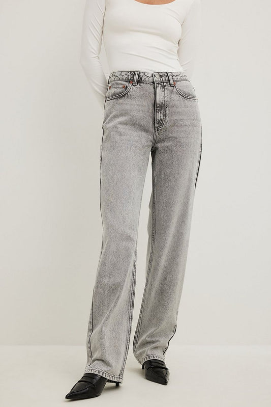 Straight High Waist Jeans