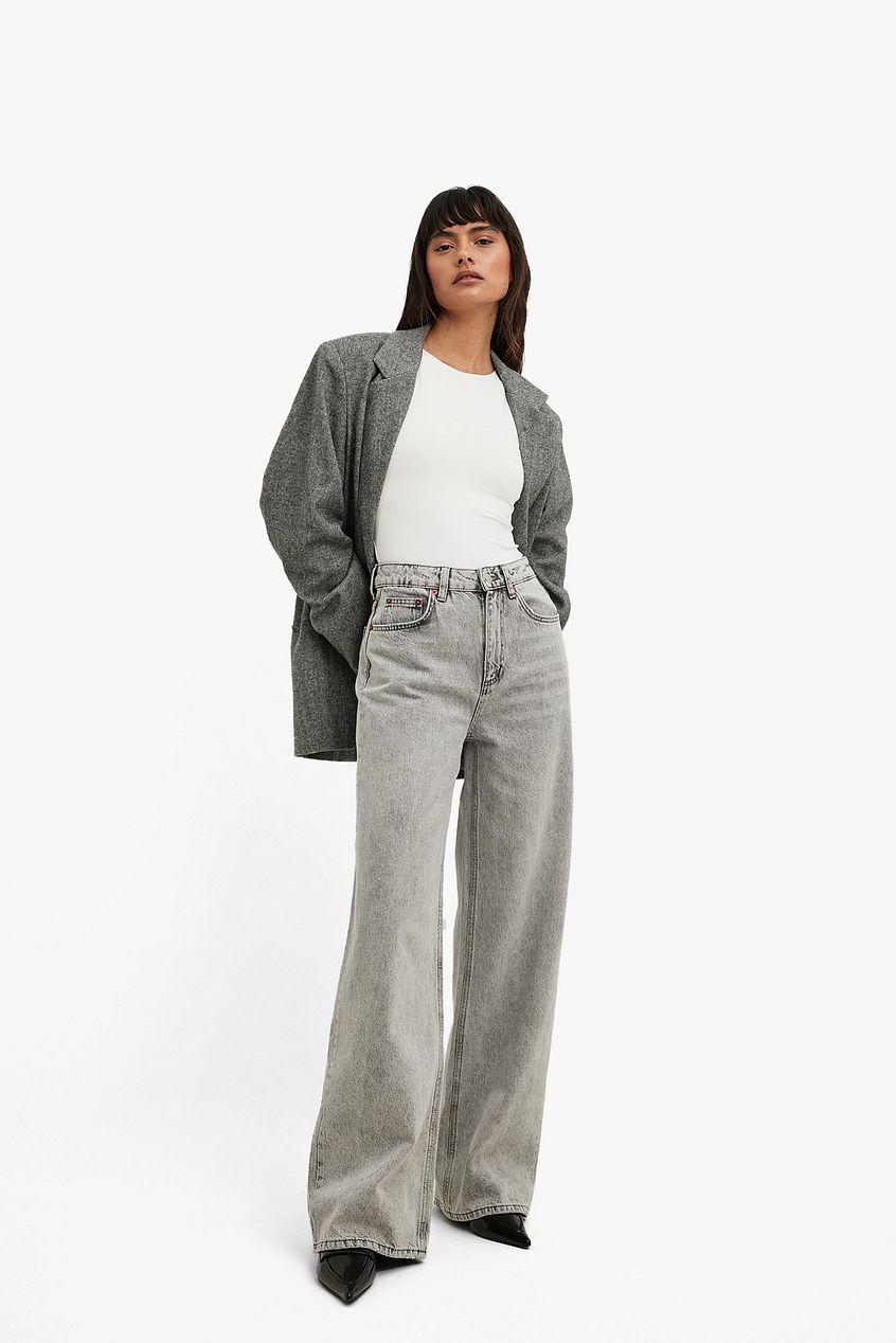 Wide High Waist Jeans