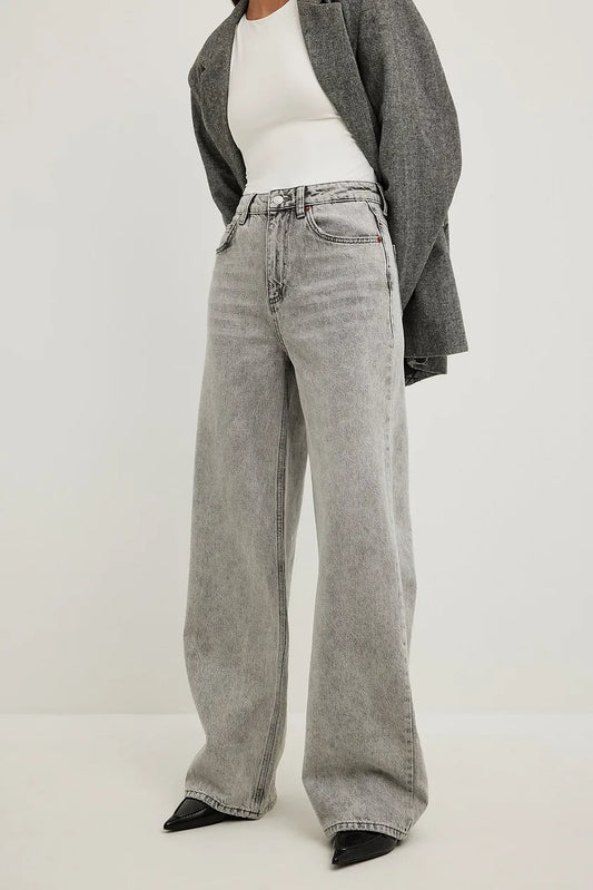 Wide High Waist Jeans