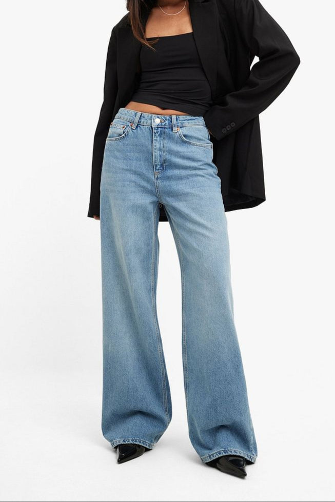 Wide High Waist Jeans