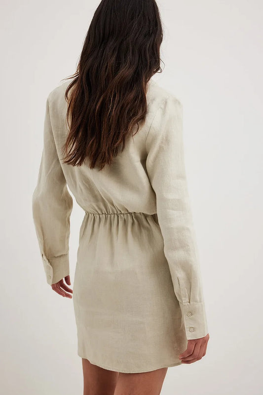 Linen Shirt Dress