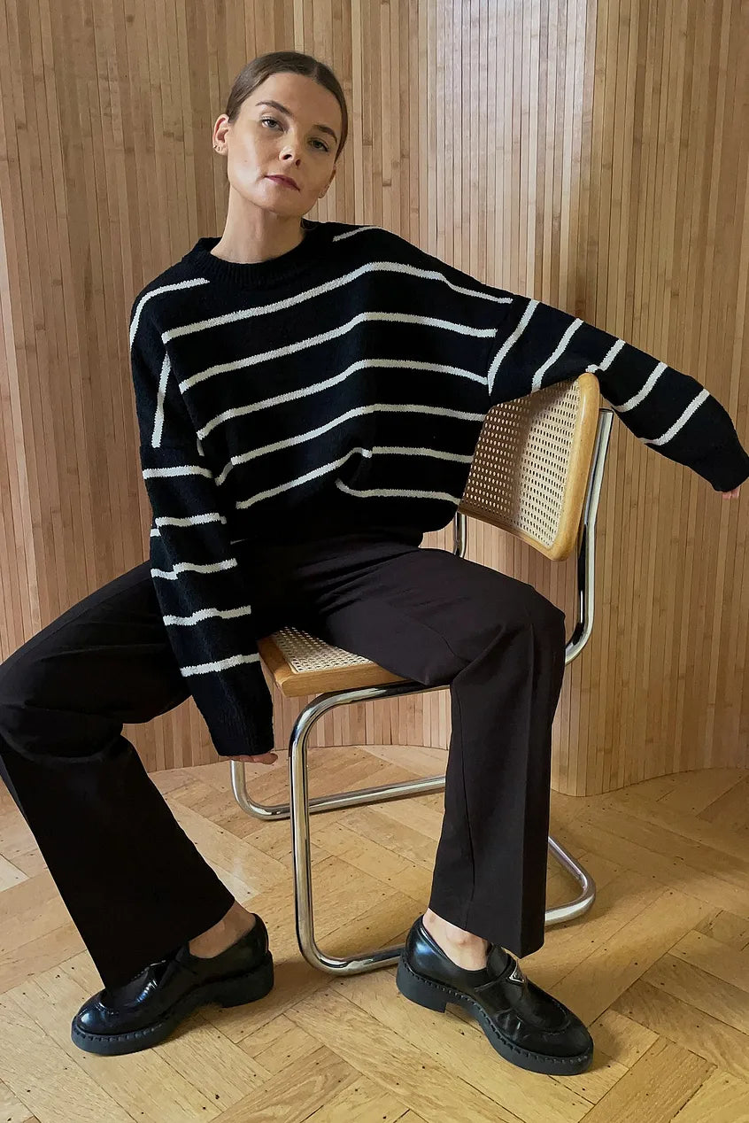 Mid Rise Suit Pants