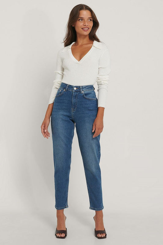 Organic mom jeans